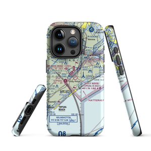 Holly Ridge/Topsail Island Airport (N21) VFR Sectional  Tough iPhone Case