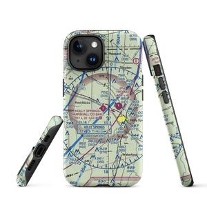 Holly Springs Marshall County Airport (M41) VFR Sectional  Tough iPhone Case