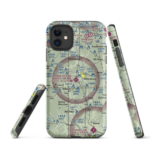 Holmes County Airport (10G) VFR Sectional  Tough iPhone Case