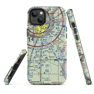 Holmes Southeast Airport (3IS5) VFR Sectional  Tough iPhone Case