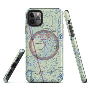 Holy Cross Airport (HCA) VFR Sectional  Tough iPhone Case