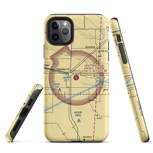 Holyoke Airport (HEQ) VFR Sectional  Tough iPhone Case