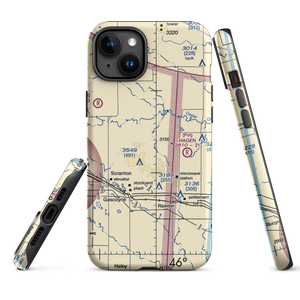 Holzman Airstrip (NA89) VFR Sectional  Tough iPhone Case