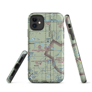 Homan Field (00SD) VFR Sectional  Tough iPhone Case