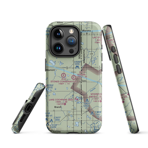 Homan Field (00SD) VFR Sectional  Tough iPhone Case