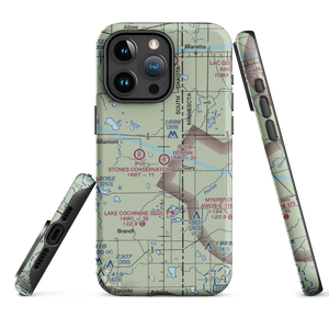 Homan Field (00SD) VFR Sectional  Tough iPhone Case