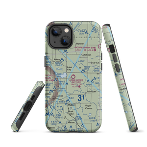 Home Acres Sky Ranch Airport (Y91) VFR Sectional  Tough iPhone Case