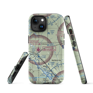 Home-Base Airport (MY58) VFR Sectional  Tough iPhone Case