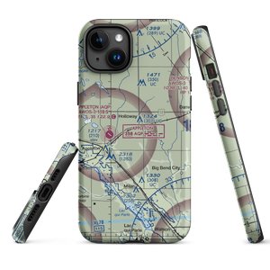 Home-Base Airport (MY58) VFR Sectional  Tough iPhone Case