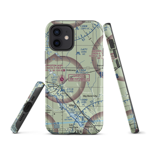 Home-Base Airport (MY58) VFR Sectional  Tough iPhone Case