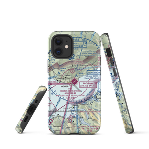 Homer Airport (HOM) VFR Sectional  Tough iPhone Case