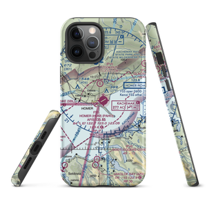 Homer Airport (HOM) VFR Sectional  Tough iPhone Case