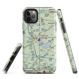 Homer Municipal Airport (5F4) VFR Sectional  Tough iPhone Case