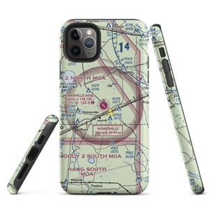 Homerville Airport (HOE) VFR Sectional  Tough iPhone Case