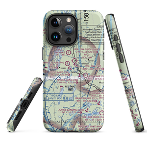 Honeybee Lake Aero Park Airport (25AK) VFR Sectional  Tough iPhone Case