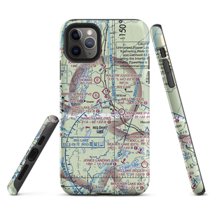 Honeybee Lake Aero Park Airport (25AK) VFR Sectional  Tough iPhone Case