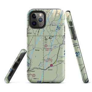 Honn Farm Airport (52WA) VFR Sectional  Tough iPhone Case