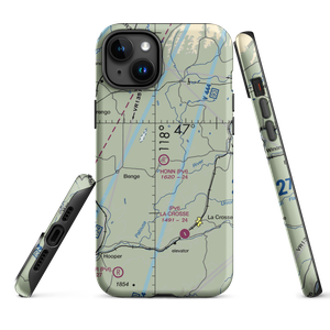 Honn Farm Airport (52WA) VFR Sectional  Tough iPhone Case