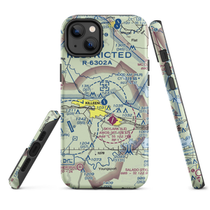 Hood Army Air Field (HLR) VFR Sectional  Tough iPhone Case