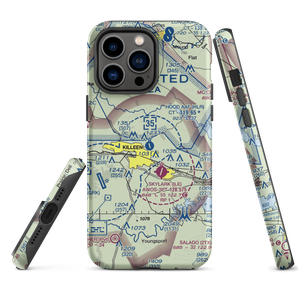 Hood Army Air Field (HLR) VFR Sectional  Tough iPhone Case