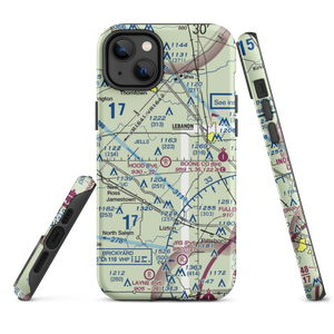 Hood Field (IN25) VFR Sectional  Tough iPhone Case