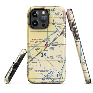 Hooker Municipal Airport (O45) VFR Sectional  Tough iPhone Case