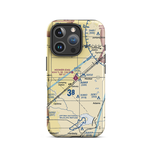 Hooker Municipal Airport (O45) VFR Sectional  Tough iPhone Case