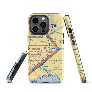 Hooks Strip Airport (OR32) VFR Sectional  Tough iPhone Case