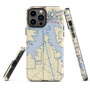 Hoolie Airport (10MT) VFR Sectional  Tough iPhone Case