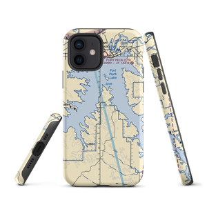 Hoolie Airport (10MT) VFR Sectional  Tough iPhone Case