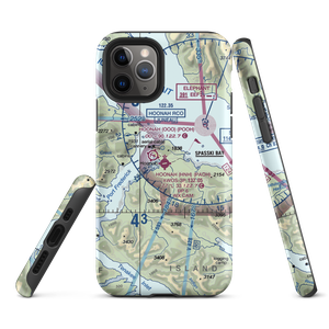 Hoonah Airport (HNH) VFR Sectional  Tough iPhone Case