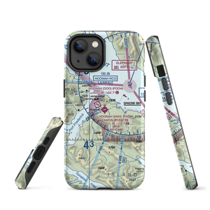 Hoonah Airport (HNH) VFR Sectional  Tough iPhone Case