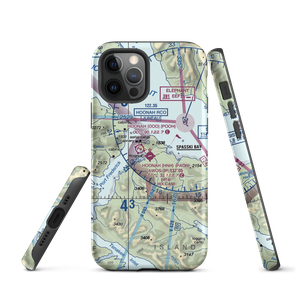 Hoonah Airport (HNH) VFR Sectional  Tough iPhone Case