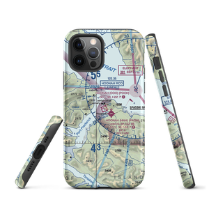 Hoonah Seaplane Base (OOH) VFR Sectional  Tough iPhone Case