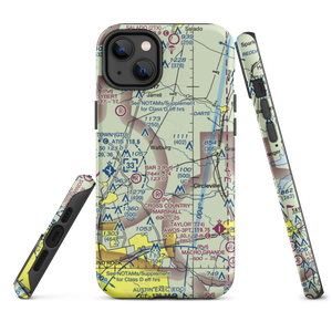 Hoopes Ranch Airport (57XS) VFR Sectional  Tough iPhone Case