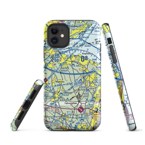 Hop Brook Farm Airport (NJ72) VFR Sectional  Tough iPhone Case