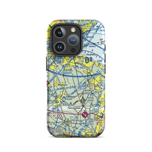 Hop Brook Farm Airport (NJ72) VFR Sectional  Tough iPhone Case