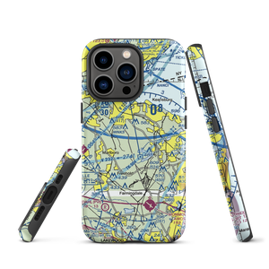 Hop Brook Farm Airport (NJ72) VFR Sectional  Tough iPhone Case