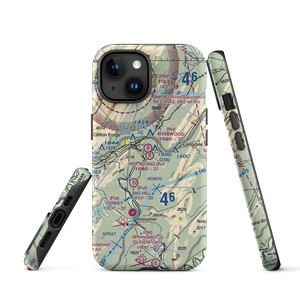 Hop-Along Airport (12VA) VFR Sectional  Tough iPhone Case