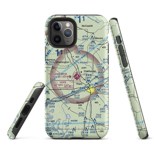 Hope Municipal Airport (M18) VFR Sectional  Tough iPhone Case