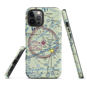 Hope Municipal Airport (M18) VFR Sectional  Tough iPhone Case