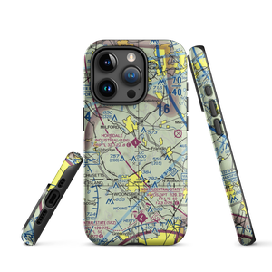 Hopedale Industrial Park Airport (1B6) VFR Sectional  Tough iPhone Case