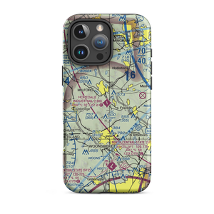 Hopedale Industrial Park Airport (1B6) VFR Sectional  Tough iPhone Case
