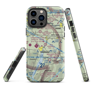 Hopewell Airpark (90NY) VFR Sectional  Tough iPhone Case
