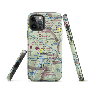 Hopewell Airpark (90NY) VFR Sectional  Tough iPhone Case