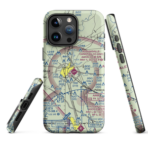 Hopkinsville Christian County Airport (HVC) VFR Sectional  Tough iPhone Case