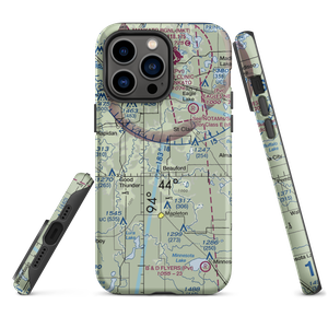 Hoppe Sky Ranch Airport (93MN) VFR Sectional  Tough iPhone Case