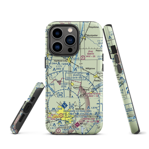 Horizon Field (IN63) VFR Sectional  Tough iPhone Case