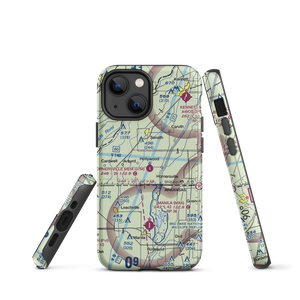 Hornersville Memorial Airport (37M) VFR Sectional  Tough iPhone Case