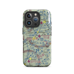 Horning Airport (OH21) VFR Sectional  Tough iPhone Case